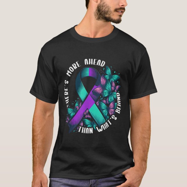 Suicide Awareness Suicide Prevention Suprt Survivo T-Shirt (Front)