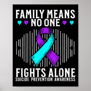 Suicide Awareness Suprt Suicide Prevention Awarene Poster