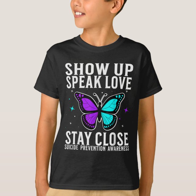 Suicide Awareness Suprt Suicide Prevention Awarene T-Shirt (Front)
