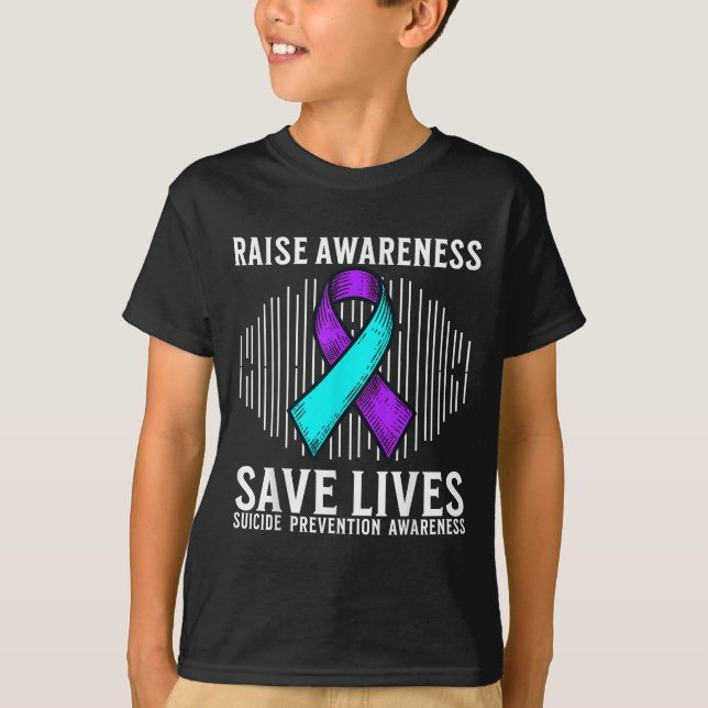 Suicide Awareness Suprt Suicide Prevention Awarene T-Shirt (Front)