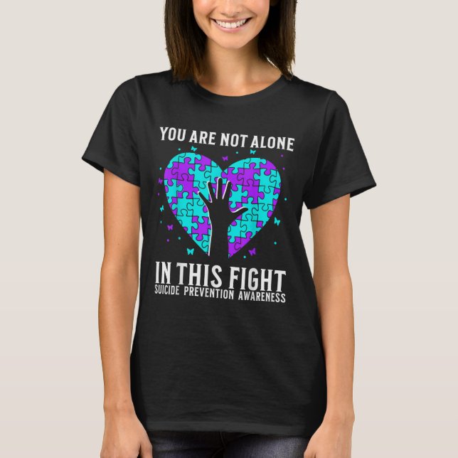 Suicide Awareness Suprt Suicide Prevention Awarene T-Shirt (Front)