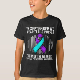 Suicide Awareness Suprt Suicide Prevention Awarene T-Shirt