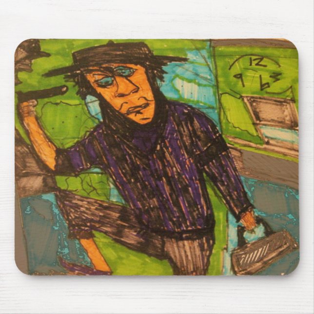 suicide bail out mouse pad (Front)