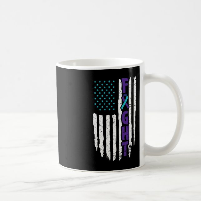 Suicide Depression Design for a Prevention Awarene Coffee Mug (Right)