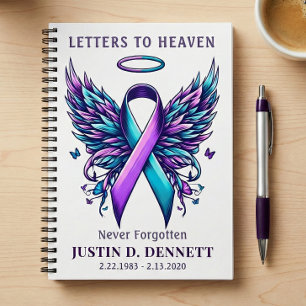 Suicide Loss Letters to Heaven Grief Journal Diary