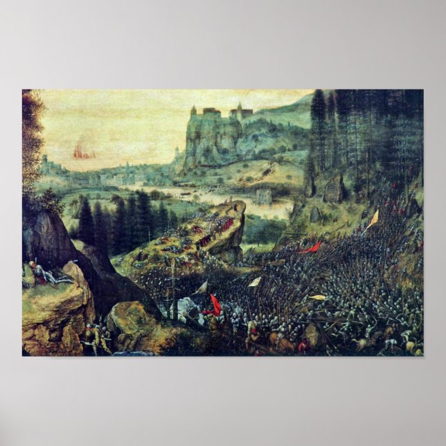Suicide Of Saul By Bruegel D. Ä. Pieter (Best Qual Poster (Front)