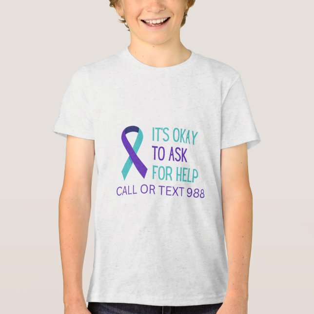 Suicide Prevention 988 Hotline Shirt 988 Suicide C (Front)