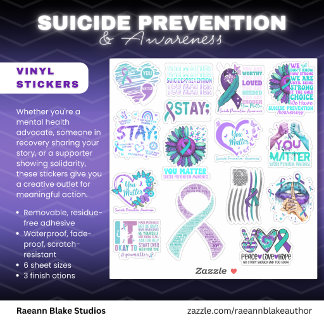 Suicide Prevention and Awareness Stickers