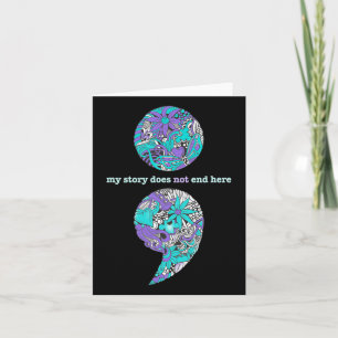 Suicide Prevention And Depression Awareness 1 Card