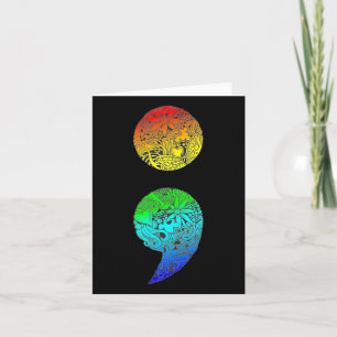 Suicide Prevention And Depression Awareness Semi C Card