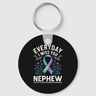 Suicide Prevention Awareness Aunts  Keychain