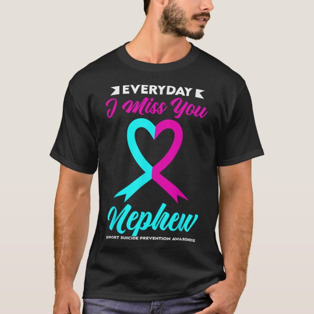 Suicide Prevention Awareness Aunts  T-Shirt (Front)