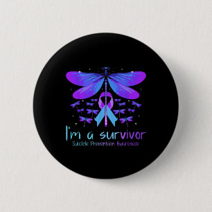 Suicide Prevention Awareness Butterfly No Story Sh Button