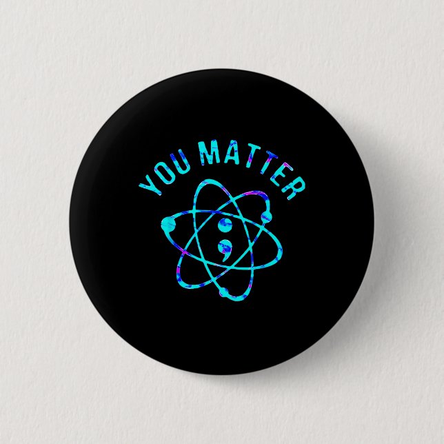 Suicide Prevention Awareness  Button (Front)