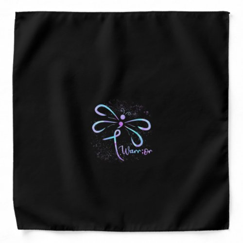 Suicide Prevention Awareness Dragonfly Bandana