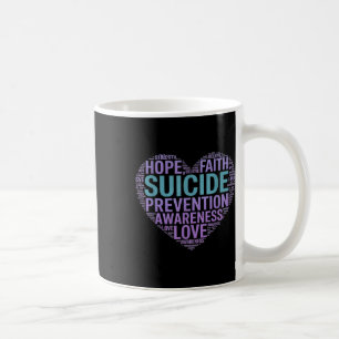 Suicide Prevention Awareness Fight Hope Strong War Coffee Mug
