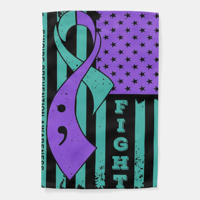 Suicide Prevention Awareness Flag ,Garden Flags,Ho (Front)