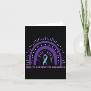 Suicide Prevention Awareness Mental Health Awarene Card