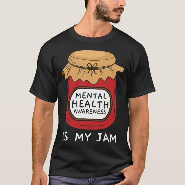 Suicide Prevention Awareness Mental Health Depress T-Shirt (Front)
