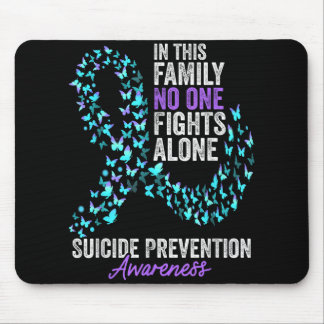 Suicide Prevention Awareness Month Butterflies Tea Mouse Pad
