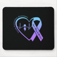 Suicide Prevention Awareness Month Teal & Purp