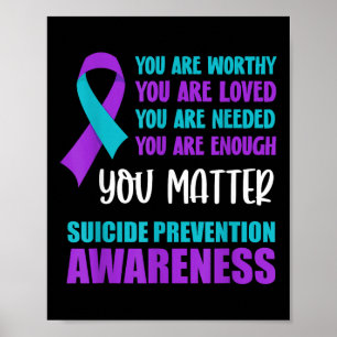 Suicide Prevention Awareness Poster