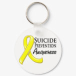 Suicide Prevention Awareness Ribbon Keychain