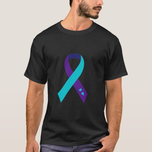 Suicide Prevention Awareness Ribbon T_Shirt