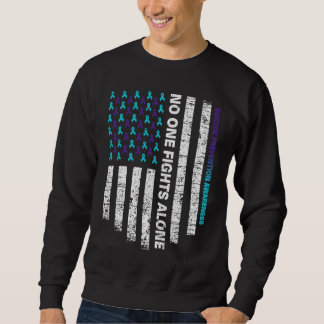 Suicide Prevention Awareness Week  Ribbon American Sweatshirt