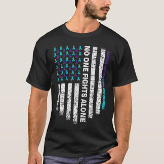 Suicide Prevention Awareness Week  Ribbon American T-Shirt