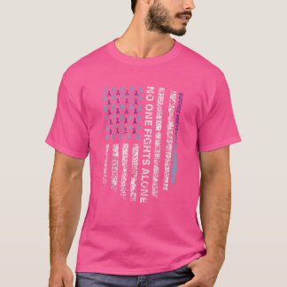 Suicide Prevention Awareness Week  Ribbon American T-Shirt