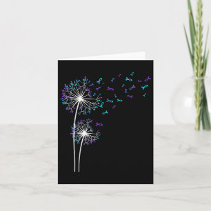Suicide Prevention Awareness Week Shirt Dandelion Card