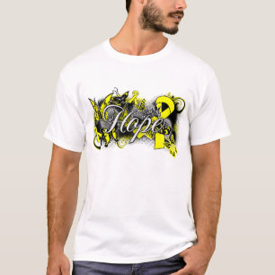 Suicide Prevention Hope Garden Ribbon T-Shirt
