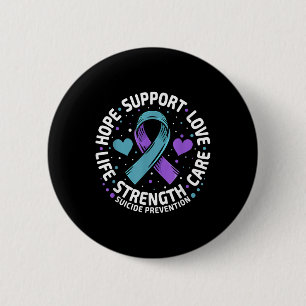 Suicide Prevention Hope Support Love Life Suicide  Button