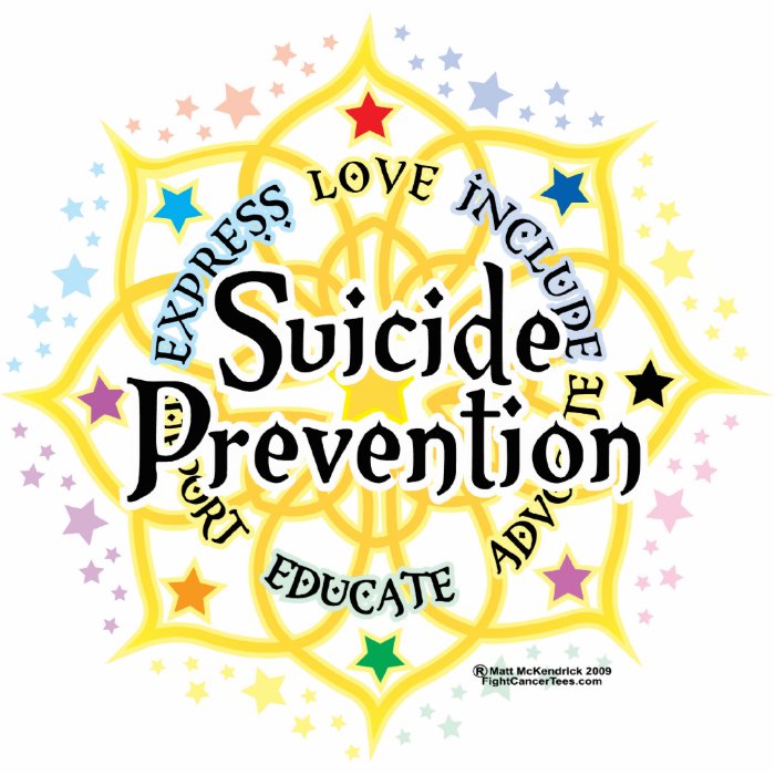 Suicide Prevention Lotus Acrylic Cut Out