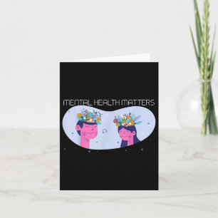 Suicide Prevention - Mental Health Awareness 3  Card