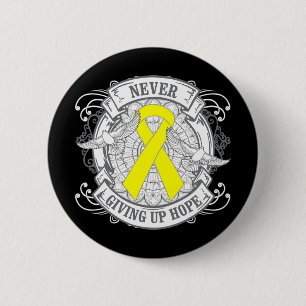 Suicide Prevention Never Giving Up Hope Pinback Button