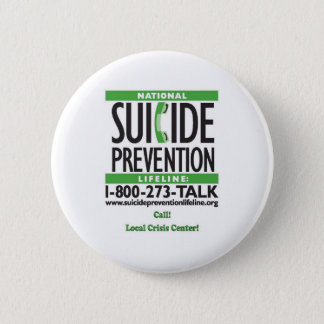 Suicide Prevention POSTER Pinback Button