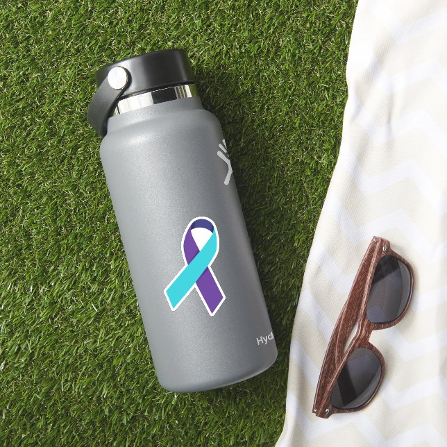Suicide Prevention Ribbon Sticker (HydroFlask Insitu)
