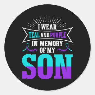 Suicide Prevention Suicide Awareness Classic Round Sticker