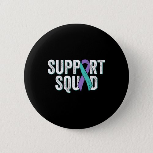 Suicide Prevention Support Squad _ Teal Purple Awa Button
