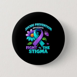 Suicide Prevention Suprt Fight Stigma Suicide Awar Button