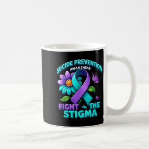 Suicide Prevention Suprt Fight Stigma Suicide Awar Coffee Mug