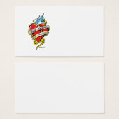 Suicide Prevention Tattoo Heart (Front & Back)