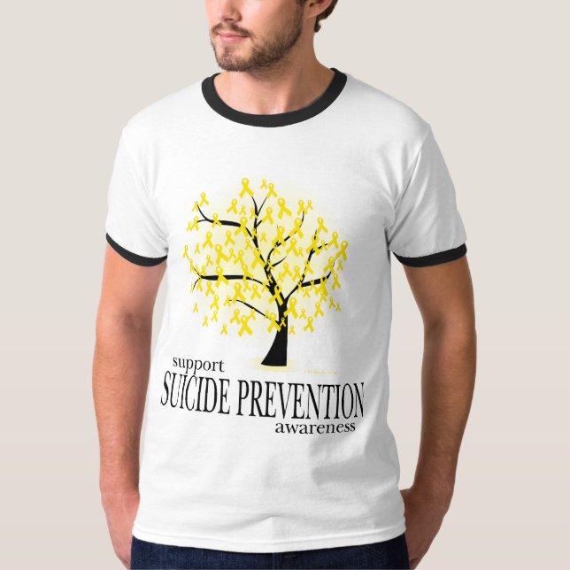 Suicide Prevention Tree T-Shirt (Front)