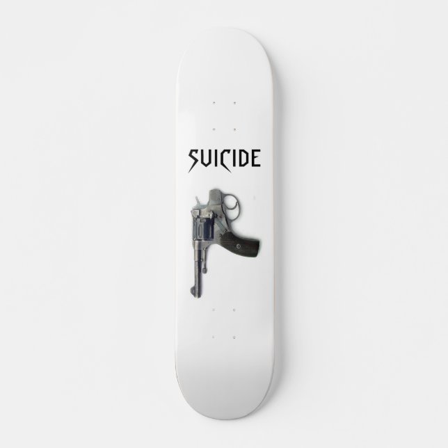 Suicide skateboard deck (Front)