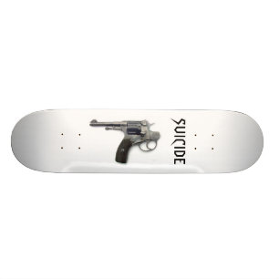 Suicide skateboard deck
