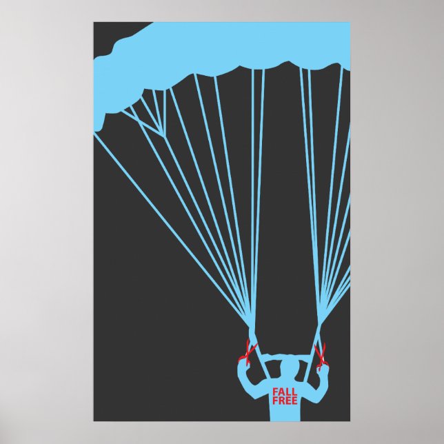 suicide skydive poster (Front)