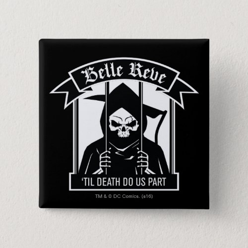 Suicide Squad  Belle Reve Reaper Graphic Button