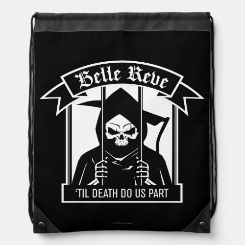Suicide Squad  Belle Reve Reaper Graphic Drawstring Bag